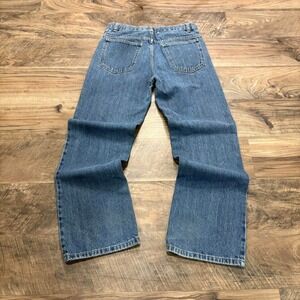 Vintage Y2K Faded Glory Baggy Womens Wide Leg Jeans 16R/26W